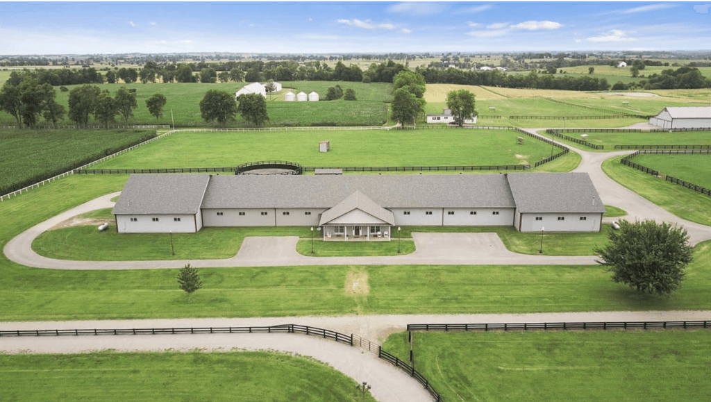 Horse training facility